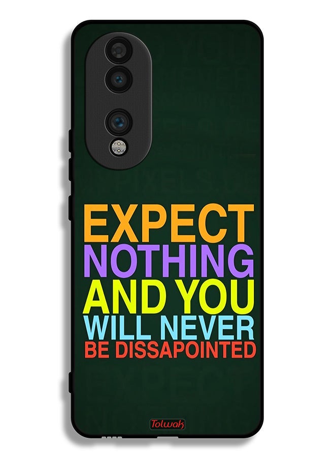 Tolwak Honor 70 Protective Case Cover Expect Nothing And You Will Never Be Disappointed - Image 2
