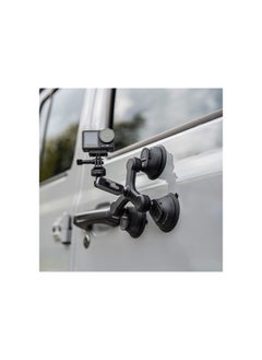 PGYTECH 3 Arm Suction Mount With Caps Lock Ball Head And 3 Prong Mount  - Image 2