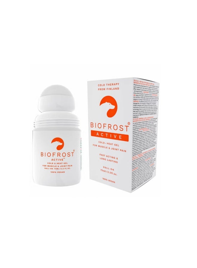 BioFROST Active Cold & Heat Roll-On Gel for Muscle & Joint Pain, 75ml - Image 1