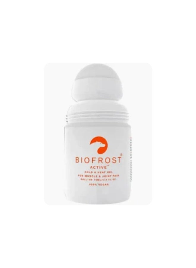 BioFROST Active Cold & Heat Roll-On Gel for Muscle & Joint Pain, 75ml - Image 2
