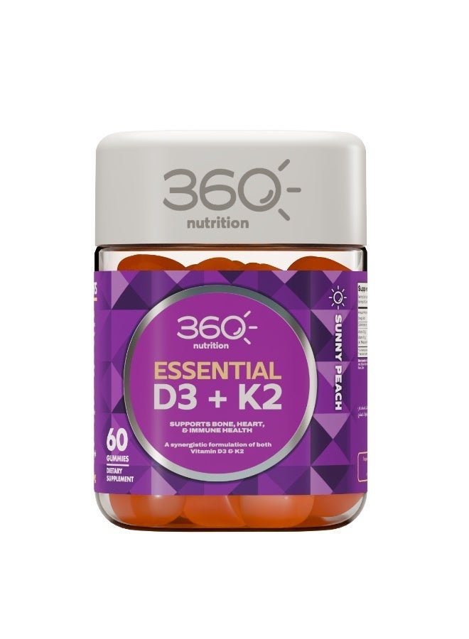 360 نيوترشن 360 نيوتريشين اسينشيال د٣ + ك٢ - Image 1