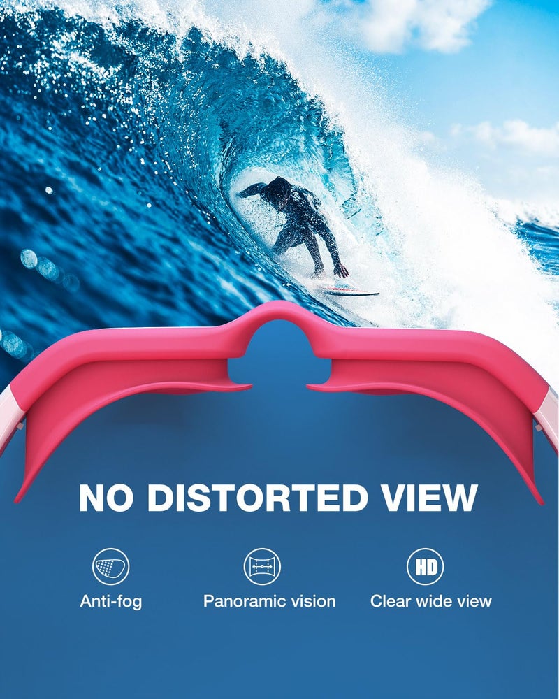 ZIONOR Swim Goggles, G1 Polarized Swimming Goggles UV Protection Anti-fog Adjustable Strap for Adult Men Women (Polarized Light Mirror Silver Lens) - Image 5