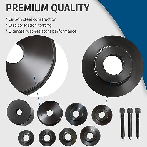 DASBET Front Wheel Drive Bearing Puller 19PCS Front Wheel Hub Drive Bearing Removal Install Adapter Puller Pulley Service Tool Kit - Image 5