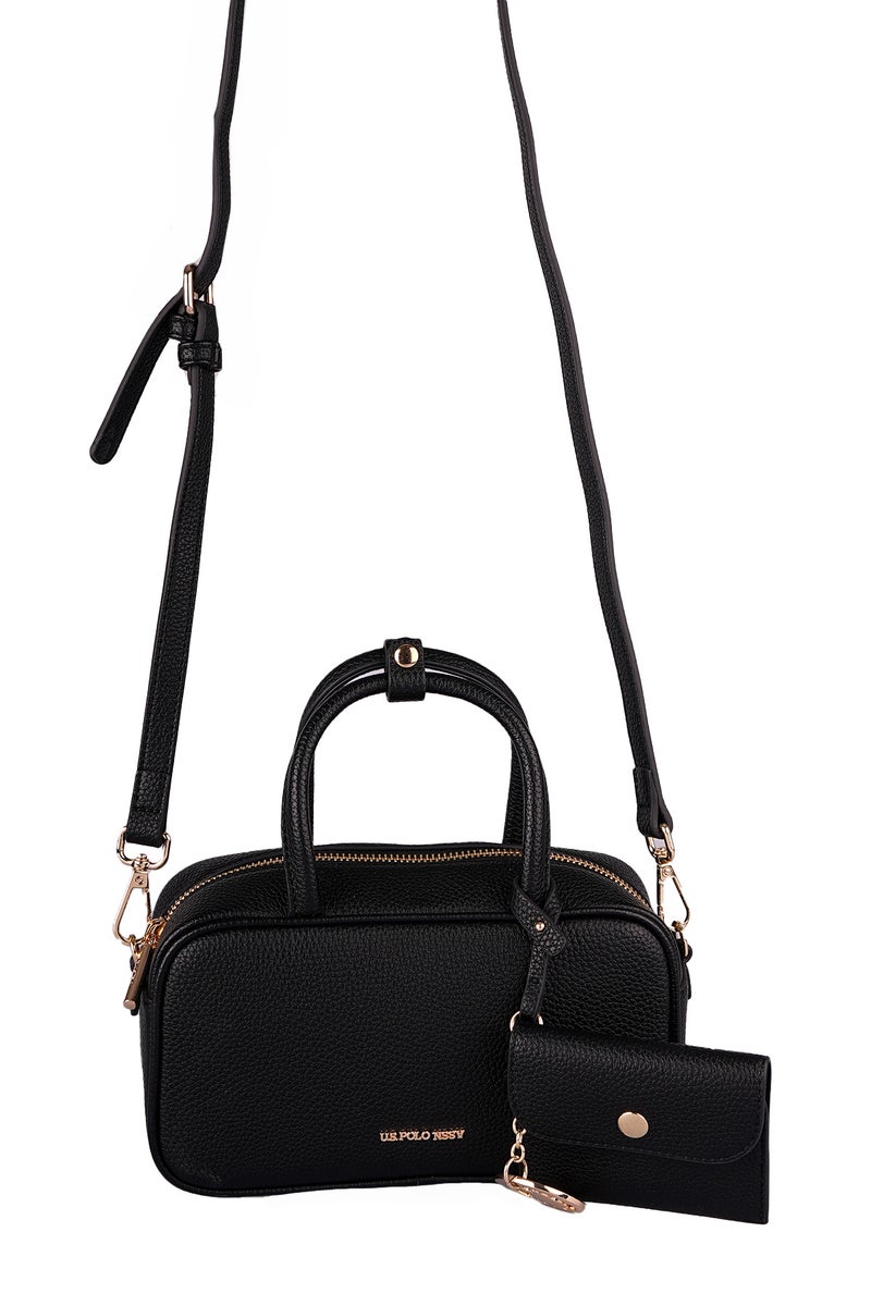 U.S. Polo Assn. Women's Shoulder Bag, Ladies Large Capacity Hobo Bag, Handbag Tote Bags Clutch Bag, Women's Leather Hobo Bag, Women's Tote Bag, Women's Shoulder Bag, Women's Hand Bag, Women's Travel Bag, for Office Sling Bag Side Bag and Girls College Students - Image 1