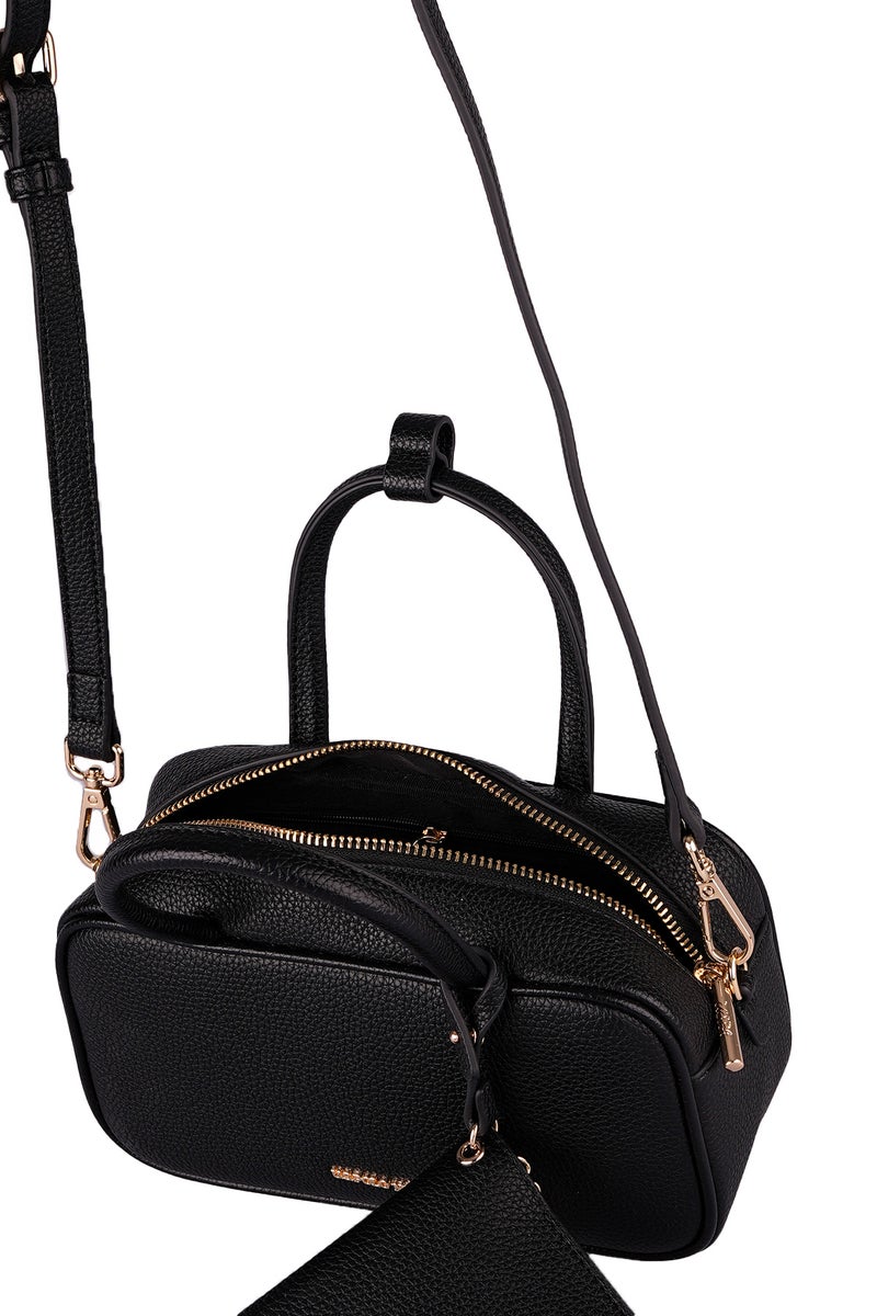 U.S. Polo Assn. Women's Shoulder Bag, Ladies Large Capacity Hobo Bag, Handbag Tote Bags Clutch Bag, Women's Leather Hobo Bag, Women's Tote Bag, Women's Shoulder Bag, Women's Hand Bag, Women's Travel Bag, for Office Sling Bag Side Bag and Girls College Students - Image 4