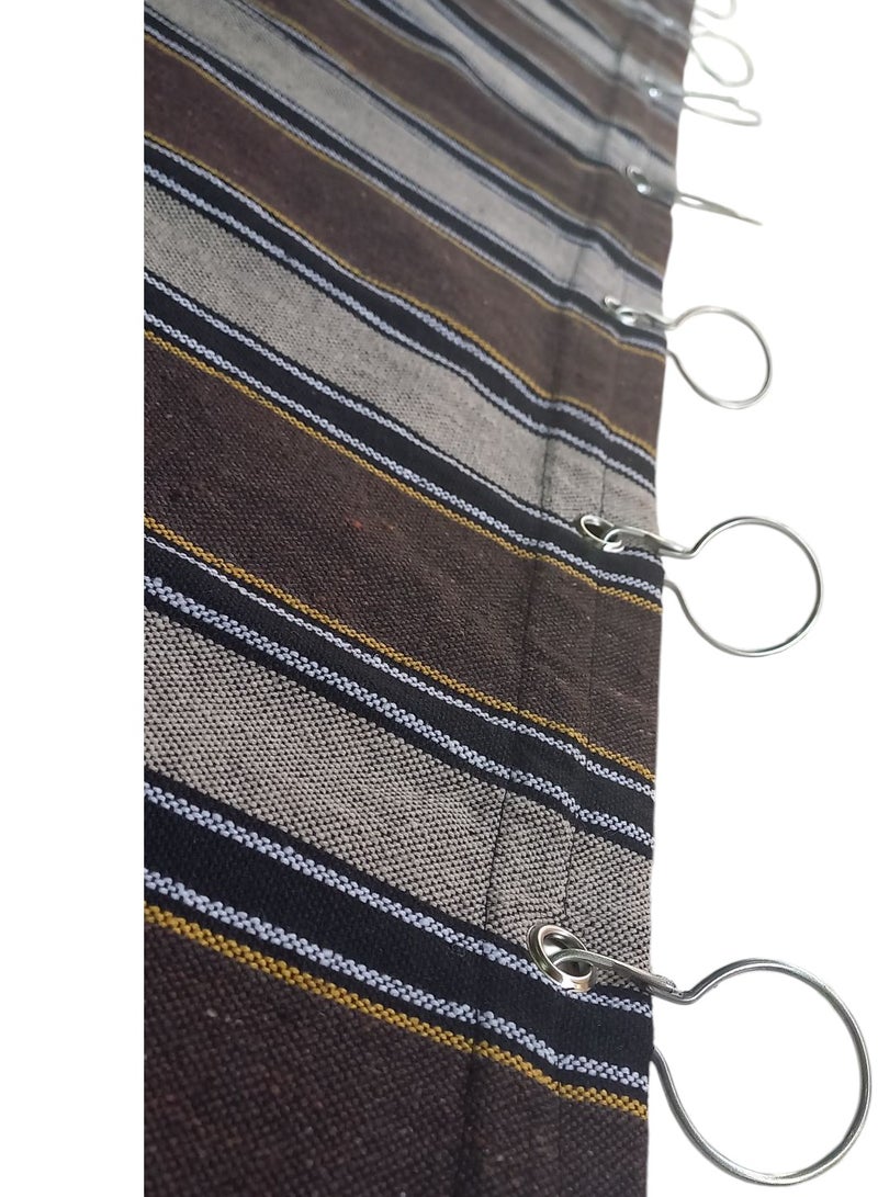 ستارة بلكونة مخططه عرض 2.70م و ارتفاع 2.65م - Image 1