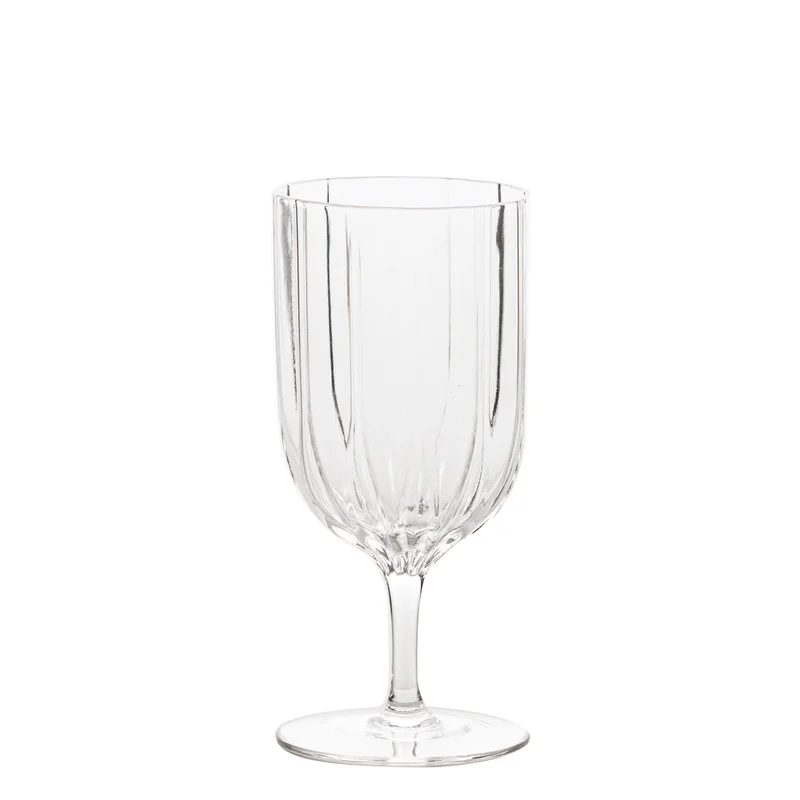 Zafferano MARGHERITA Glass Goblet Clear Ø.78x170mm. CL.40,5