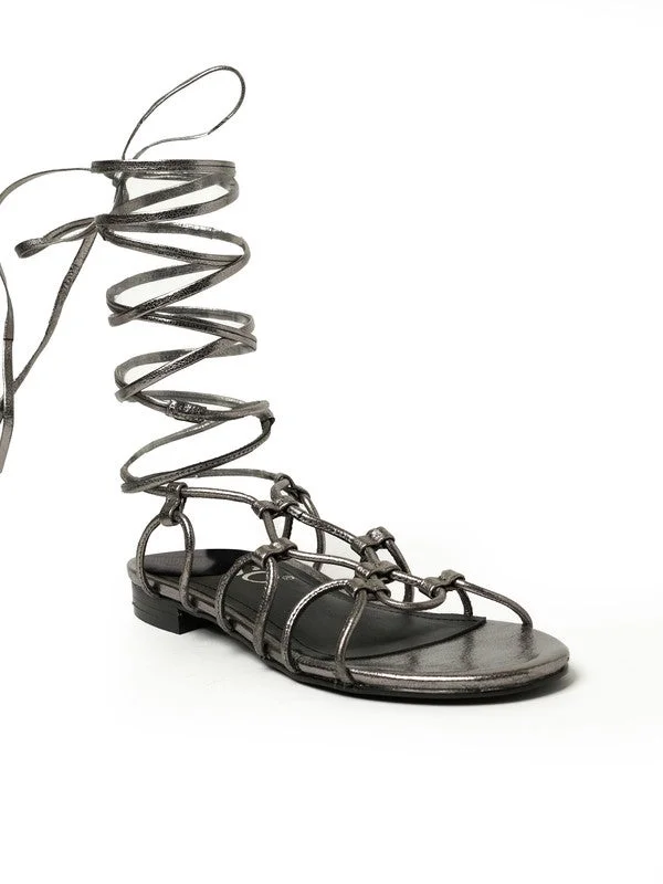 ييزو صنادل نسائية مسطحة بكعب مفتوح من الخلف - مريحة وسهلة الارتداء مع دعم حزام الظهر