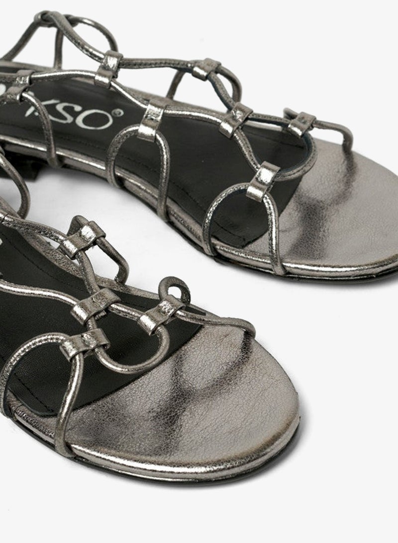 Y.so Women's Flat Slingback Sandals – Slip-On Comfort with Backstrap Support - Image 4