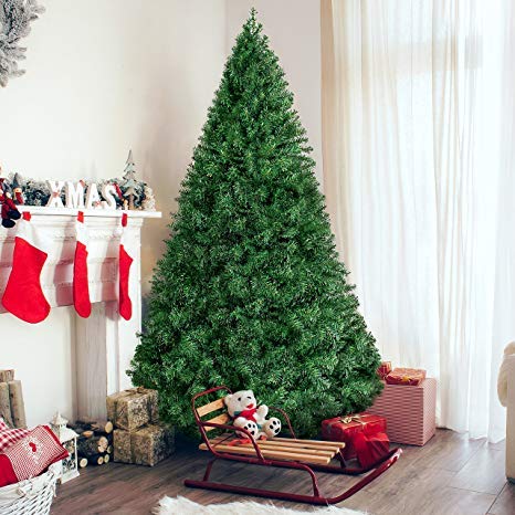 Generic Beautiful Long Heavy Artificial 10feet Christmas Tree Xmas Tree with Solid Metal LegsLight Weight Perfect for Christmas Decoration Green 10 FEET Long  - Image 2