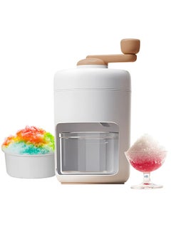 Generic Manual Ice Crusher Slush Machine with Thickened Stainless Steel Blades and Ice Cube Tray,Portable Snow Cone Machin,Make Kakigori, Bingsu, Ice Cream  - Image 4