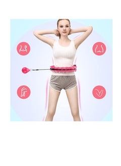 Generic Smart Weighted Fitness Hoop – Adjustable Infinity Hoop for Fun & Effective Waist Workout Compatible Size 30,32,34  - Image 3