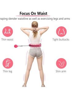 Generic Smart Weighted Fitness Hoop – Adjustable Infinity Hoop for Fun & Effective Waist Workout Compatible Size 30,32,34  - Image 5