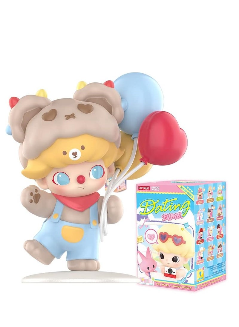 POP MART DIMOO Date Series 1Box 2.5 inches Articulated Character Premium Design gifts for women Fan-Favorite blind box Collectible Toy Art Toy Action Figure  - Image 1