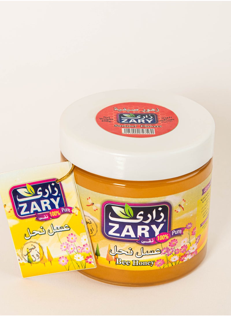 ZARY Summer Flowers Honey 450 gm  - Image 1