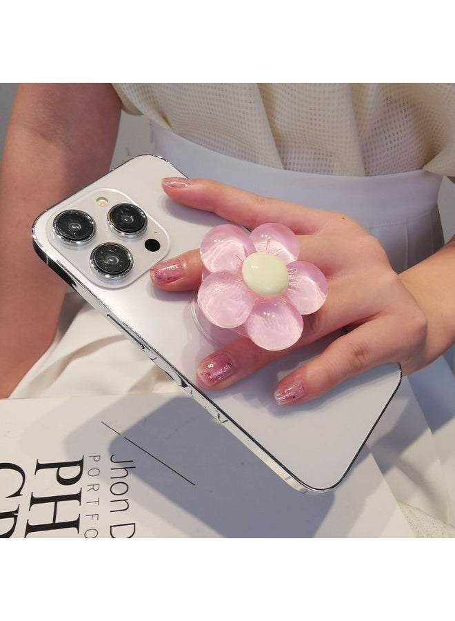 A.M 3D floral bow phone holder with adhesive, retractable ring.(ONLY HOLDER)) - Image 4