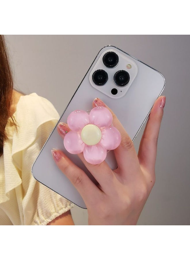 A.M 3D floral bow phone holder with adhesive, retractable ring.(ONLY HOLDER)) - Image 3