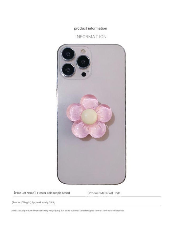 A.M 3D floral bow phone holder with adhesive, retractable ring.(ONLY HOLDER)) - Image 5