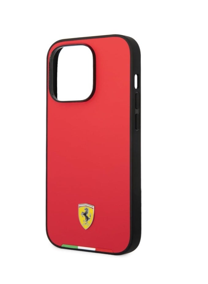 Ferrari غطاء حماية لجهاز ايفون 14 برو - احمر - Image 3