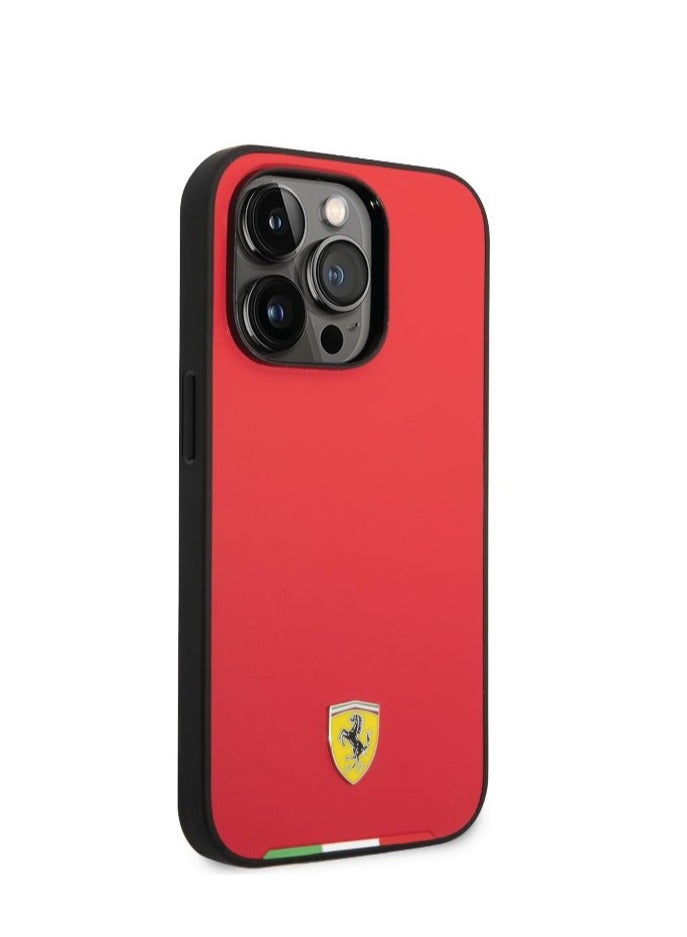 Ferrari غطاء حماية لجهاز ايفون 14 برو - احمر - Image 5