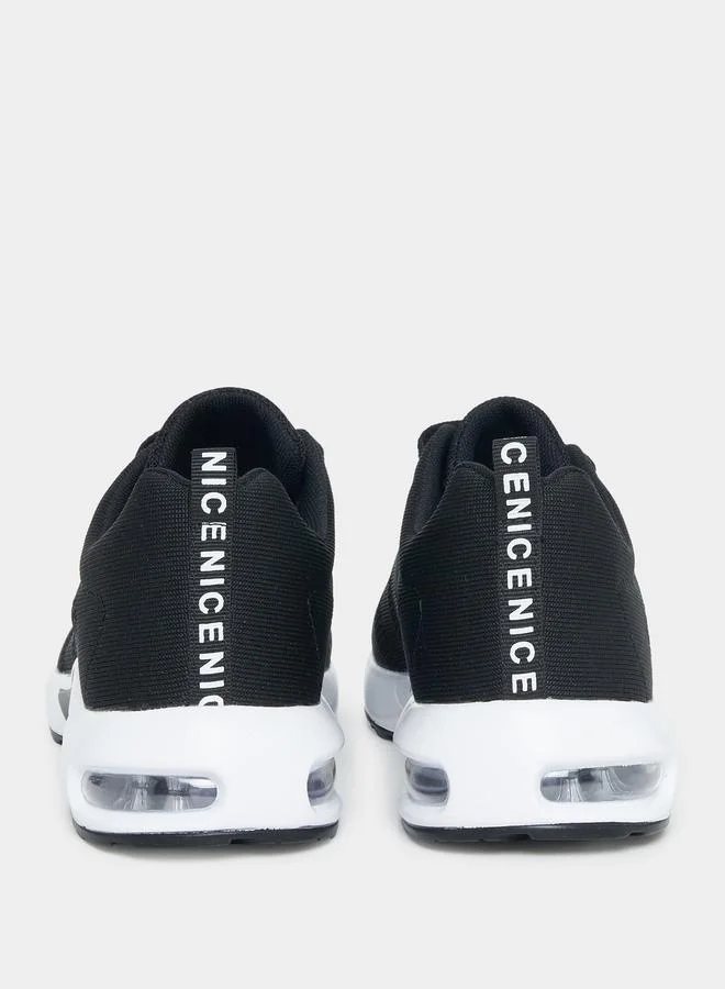 Styli Active Taping Detail Lace Up Sneakers