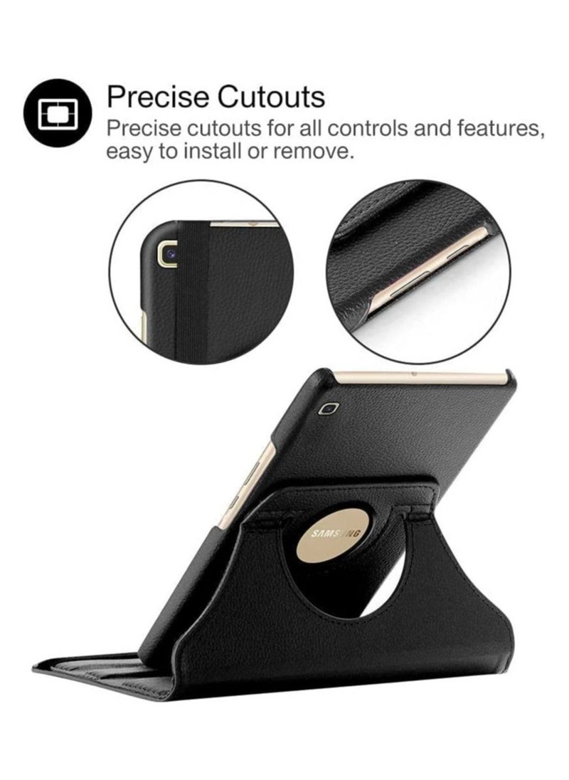 ELTRAZONE - Galaxy Tab A7 Lite Case, Samsung Tab A7 Lite Case, 360° Rotating Multi-Angle Stand, PU Leather Flip Folio Case For Samsung Galaxy Tab A7 Lite T220/T225 - Image 1