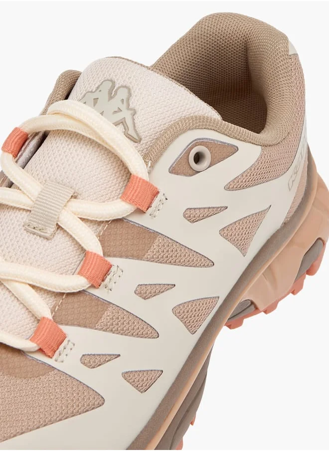 Kappa Women's Panelled Sports Shoes with Lace-Up Closure