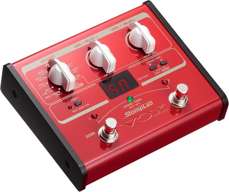 VOX StompLab 1B Multi-Effects Modeling Pedal for Bass Guitar - Image 2