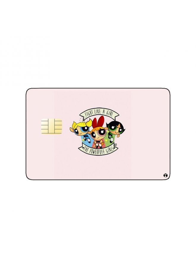 RKN PRINTED BANK CARD STICKER Animation The Powerpuff Girls By Cartoon Network - Image 2