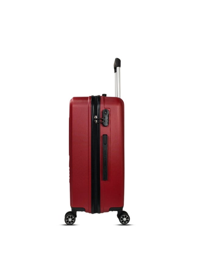 Eagle Express 3-Piece Superior Telescopic Handle ABS Hard Luggage Set Red 76 x 30 x 49 cm 300109  - Image 4