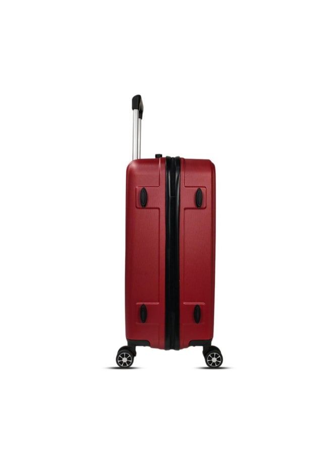 Eagle Express 3-Piece Superior Telescopic Handle ABS Hard Luggage Set Red 76 x 30 x 49 cm 300109  - Image 5