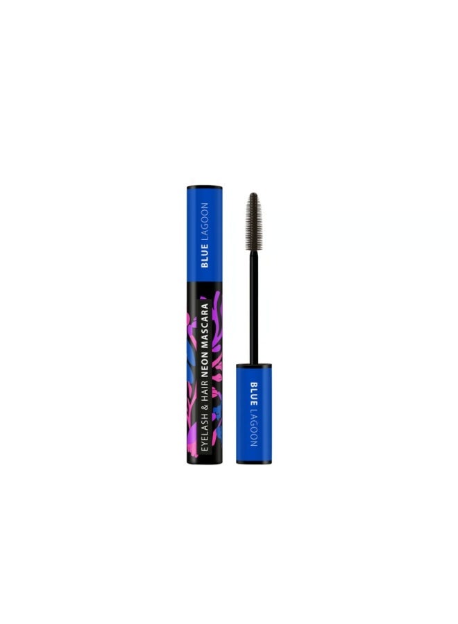 Dermacol Eyelash & Hair Neon Mascara Blue Lagoon 9ml - Image 1