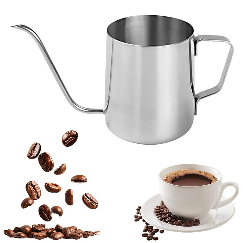 Supvox® Pour Over Coffee Gooseneck Water Kettle 350ml Coffee Pot Gooseneck Kettle Hand Drip Kettle Pour Over Coffee - Image 1