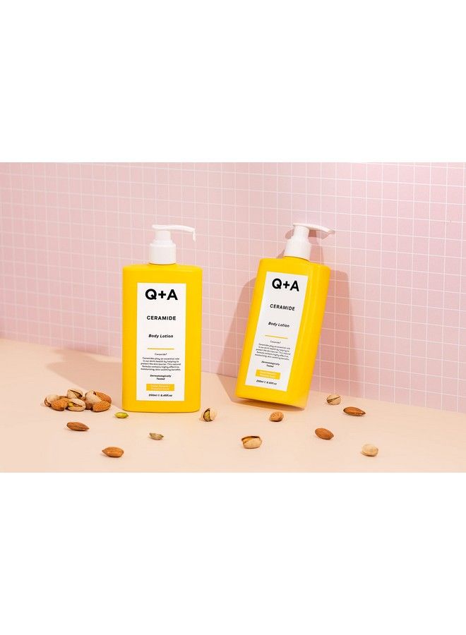 Q+A Ceramide Body Lotion Packed With Squalane Pineapple Ceramides And A Barrierprotecting Sugar Complex Provides The Deep Moisturisation You’D Expect From A Body Butter 250Ml - Image 4