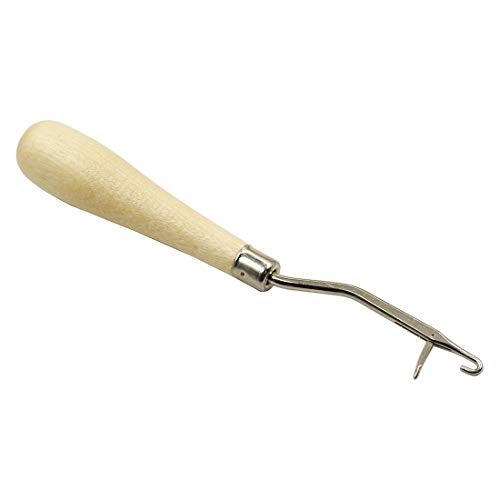 Zorfeter 3 Pcs 6.3 Inch Wooden Latch Hook Tool for Rug Making and Art Crafts - Image 4