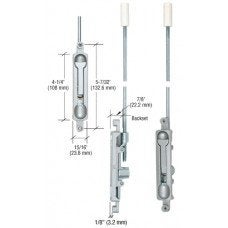CRL C.R. LAURENCE DL2210A18 CRL Aluminum 1/8" Offset Flush Bolt - Image 4