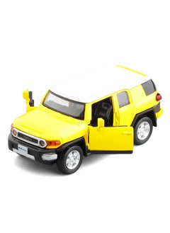 صندوق العاب سيارة تويوتا إف جي كروزر ذات عجلات معدنية للطرق الوعرة موديل Diecast  - Image 2