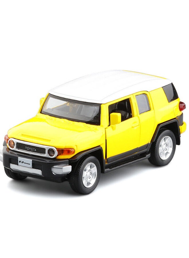 سيارة تويوتا إف جي كروزر ذات عجلات معدنية للطرق الوعرة موديل Diecast