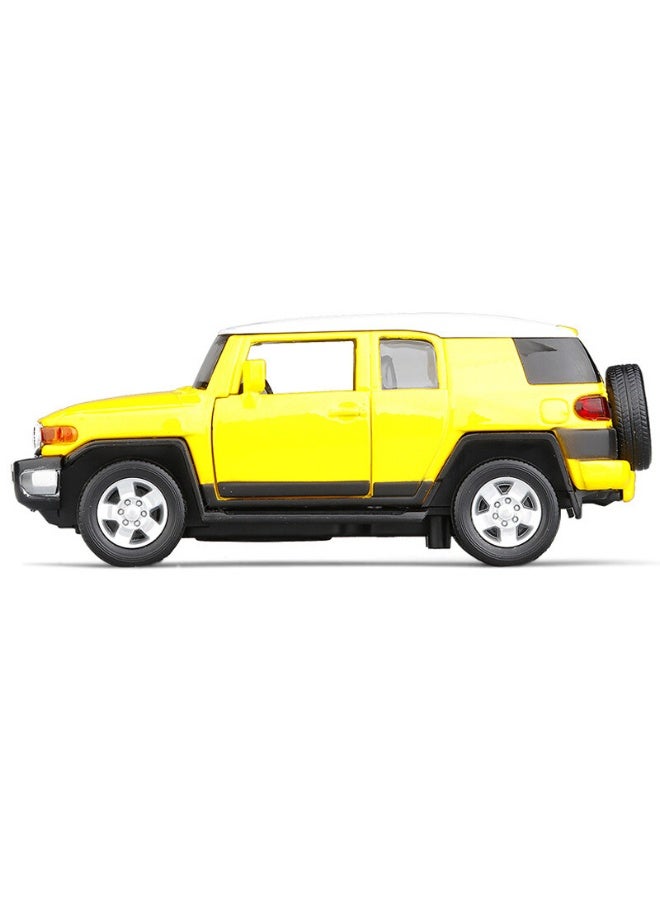 سيارة تويوتا إف جي كروزر ذات عجلات معدنية للطرق الوعرة موديل Diecast