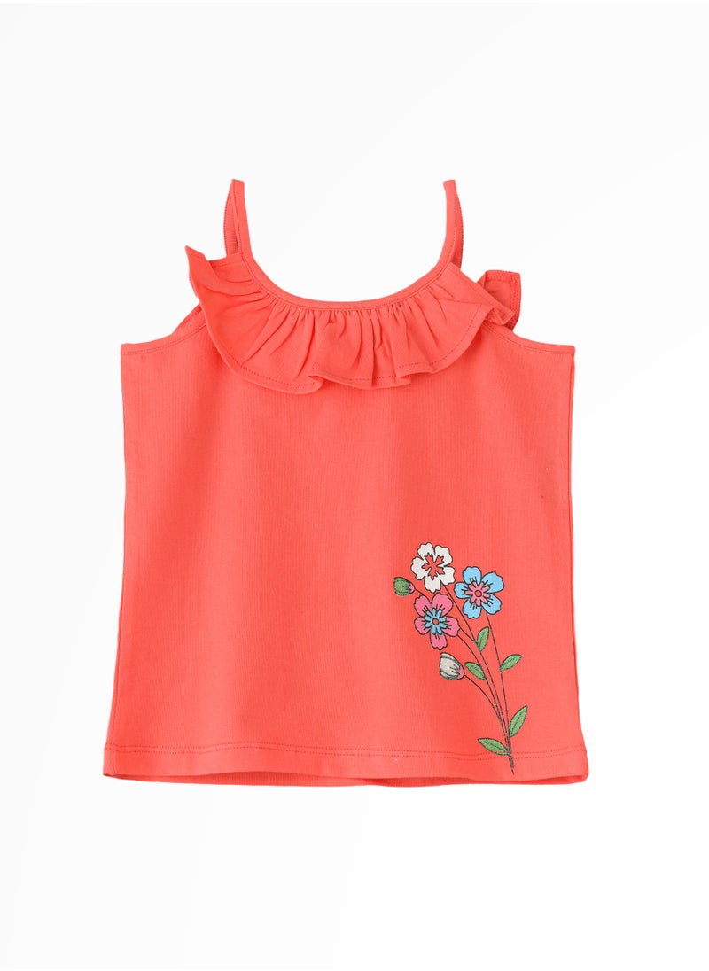 Jelliene Sunshine Squad: Girls' Breezy Cotton Tees Playful & Summer Fun  - Image 1