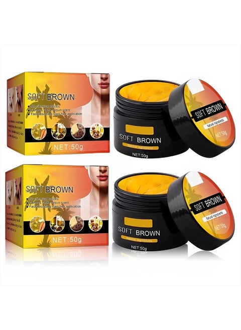 2PCS Eelhoe Tanning Gel, Eelhoe Soft Brown Intensive Tanning Gel Tanning Cream for Outdoor Sun, Achieve Natural Tan Skin