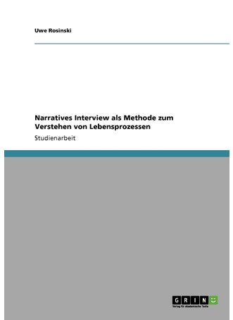Narratives Interview als Methode zum Verstehen von Lebensprozessen - pzsku/Z4C36D71B57A8ED3A3193Z/45/1749123201/444bde2b-67ff-4ee2-be9d-68289d3393c7