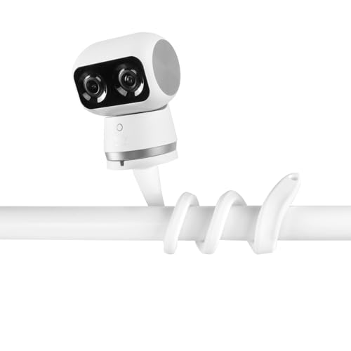 TIUIHU Camera Mounting Bracket Wall Mount for eufy Security Indoor Cam S350 (Soft Clamp Bracket) - Image 1