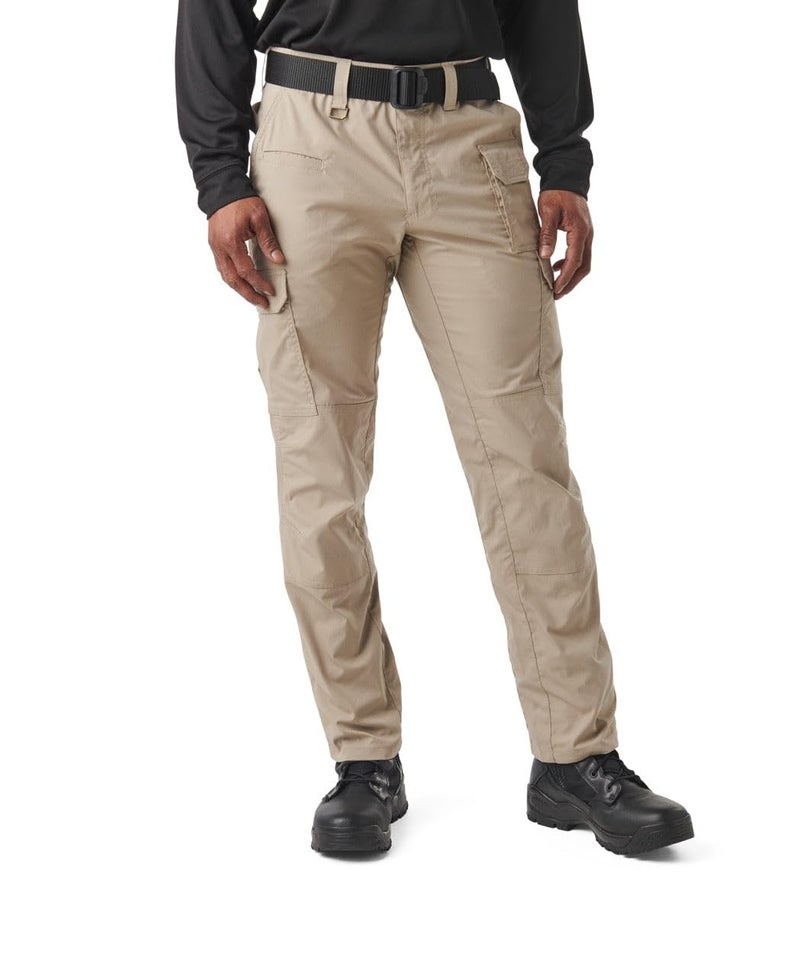 5.11 Tactical Men's ABR Pro Pants, Straight Regular Fit Cargo Pants, 9 Total Pockets, Style 74512, Khaki (ABR), 40W x 32L - Image 4