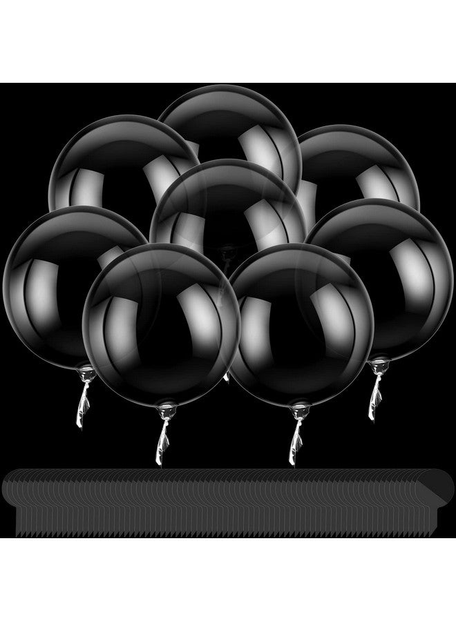 Jexine 100 Pieces Bobo Balloons 24 Inch Transparent Bubble Bobo Balloon Clean Bobo Balloons For Wedding Birthday Party Decorations - Image 1