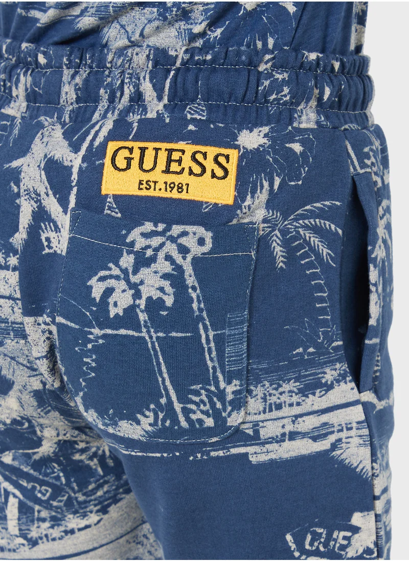 GUESS Kids Printed Shorts