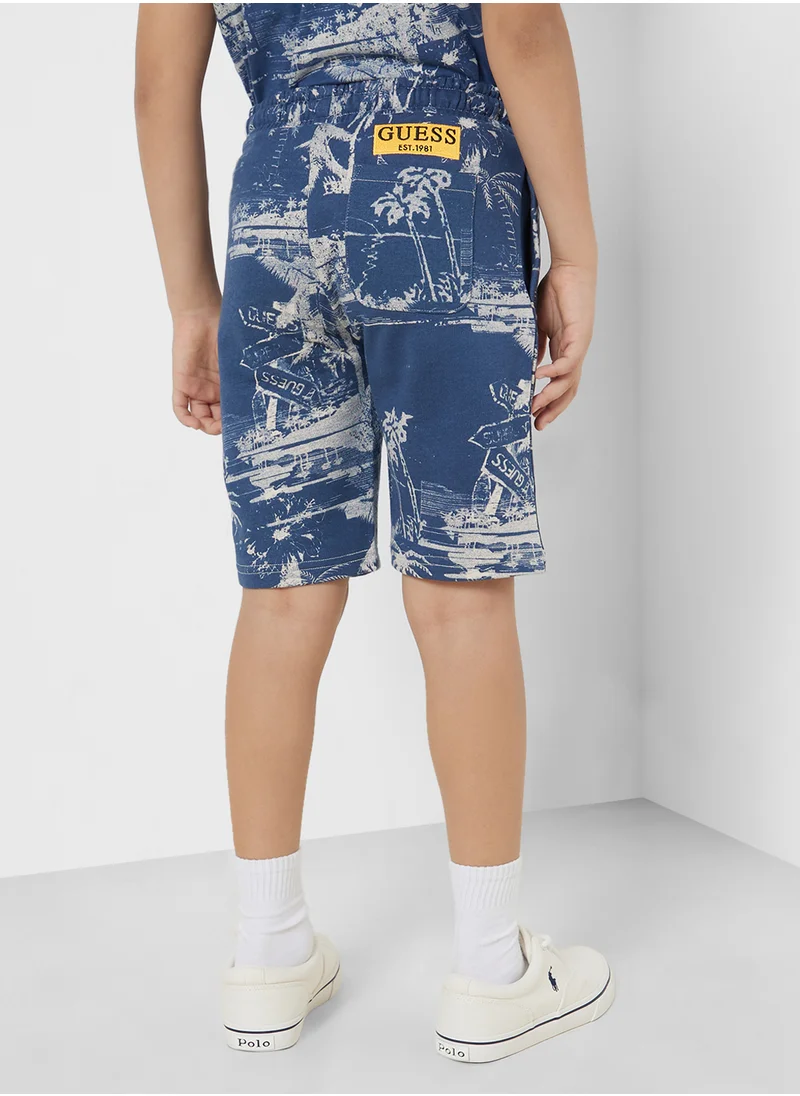 GUESS Kids Printed Shorts
