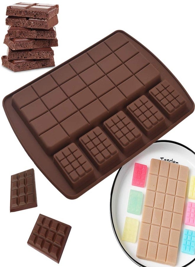 Newk Silicone Break Apart Chocolate Molds, Candy and Energy Bar Silicone Molds, Pack of 6 - Image 4