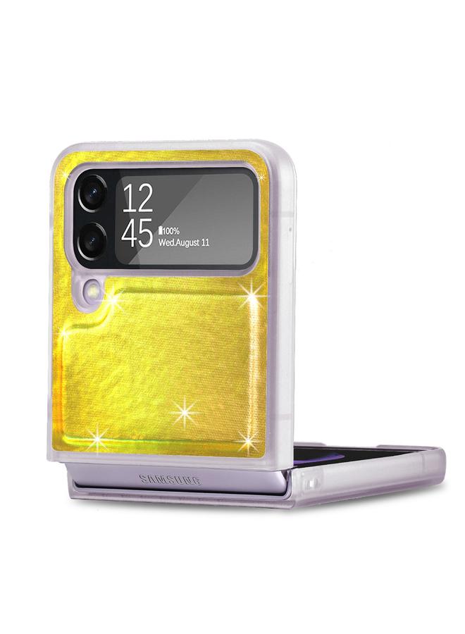S-TOP Case For Samsung Galaxy Z Flip4 Laser Skin PC Phone Case - Image 2
