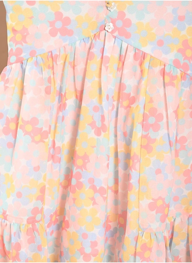 LILPICKS Printed Fit n Flare Dress  - Image 5